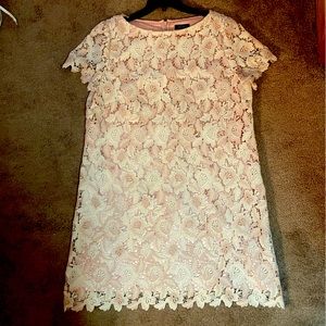 Women’s Floral Lace Champaign Dress